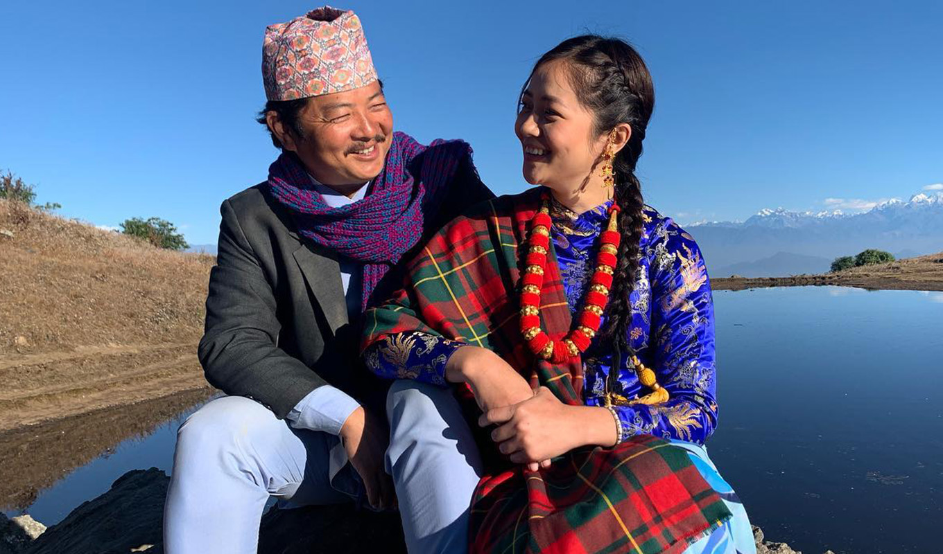 dayahang rai and miruna magar